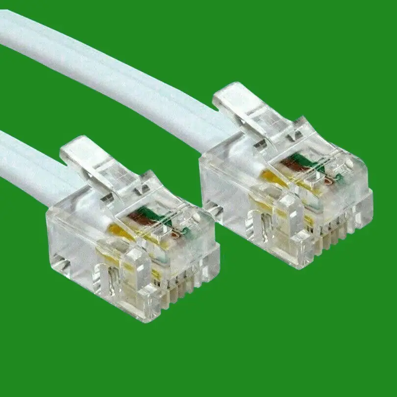 1x 5m Maplin ADSL Broadband Cable Lead Shielded RJ11 Phone Fax Internet Router - image 3 | Free standard UK delivery included | Discount Quality Products