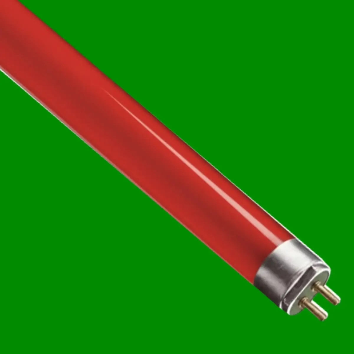 2x 6W T4 220mm (205mm) Red Coloured Fluorescent Tube 2 pin G5 Strip Light Bulb
