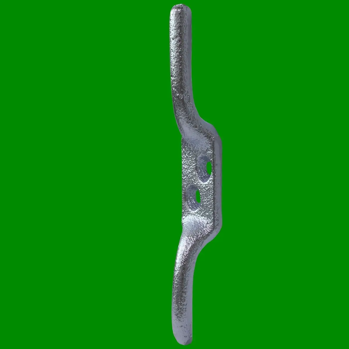 2x 125mm (5" Inch) Galvanised Cleat Hook, Flag Pole Rope Halyard Washing Line - image 3 | Free standard UK delivery included | Discount Quality Products