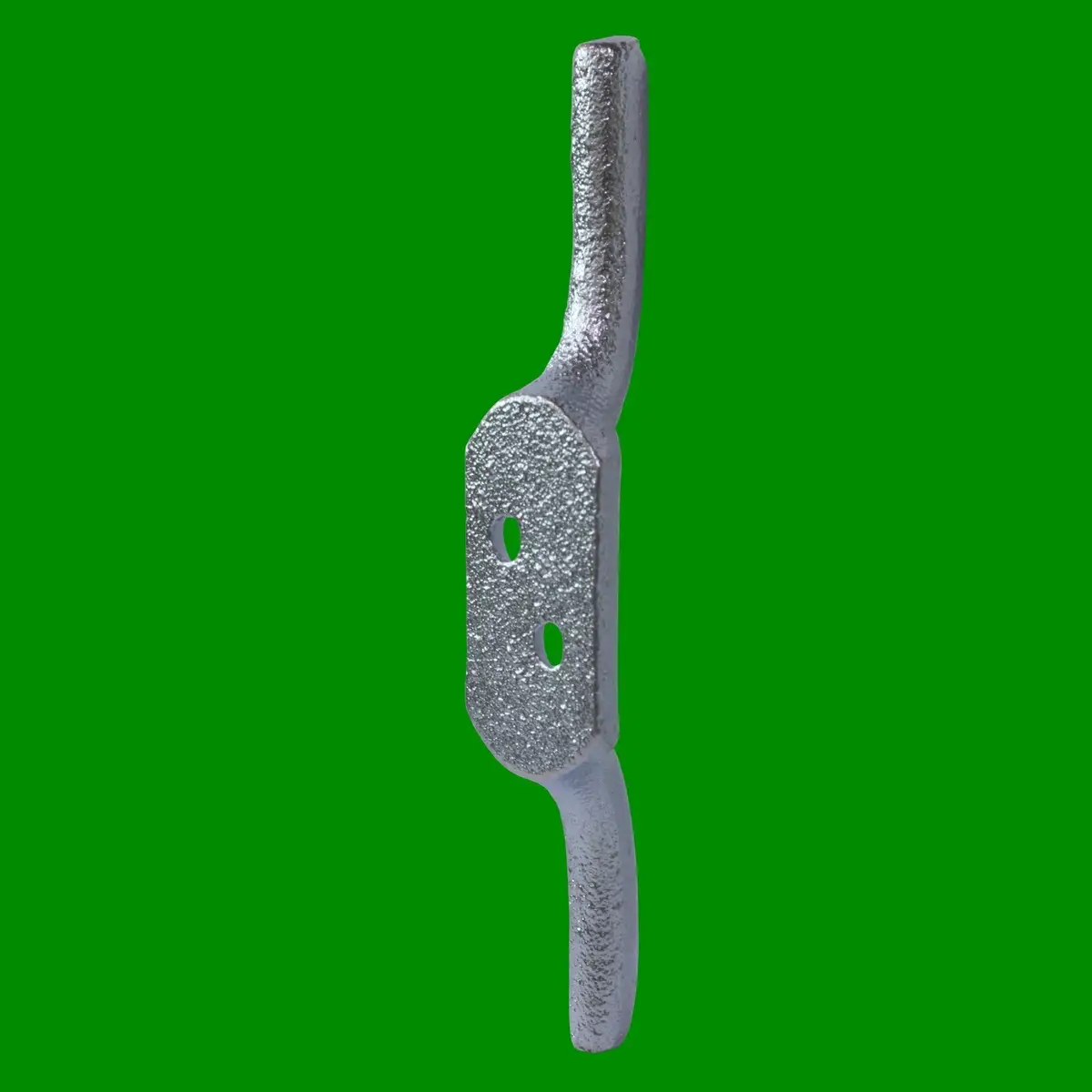 2x 125mm (5" Inch) Galvanised Cleat Hook, Flag Pole Rope Halyard Washing Line - image 5 | Free standard UK delivery included | Discount Quality Products