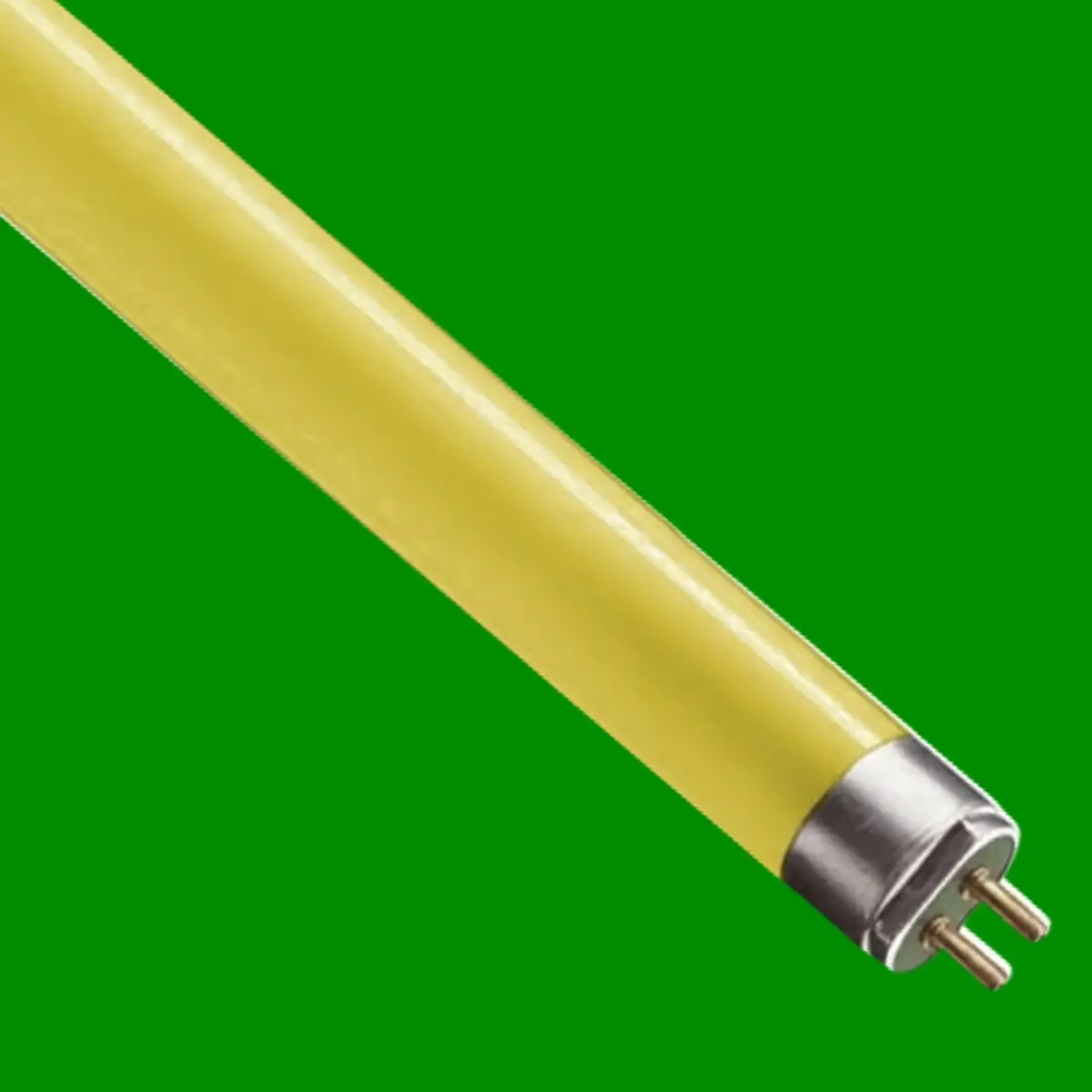 4x 8W T4 340mm (325mm) Yellow Coloured Fluorescent Tube 2pin G5 Strip Light Bulb