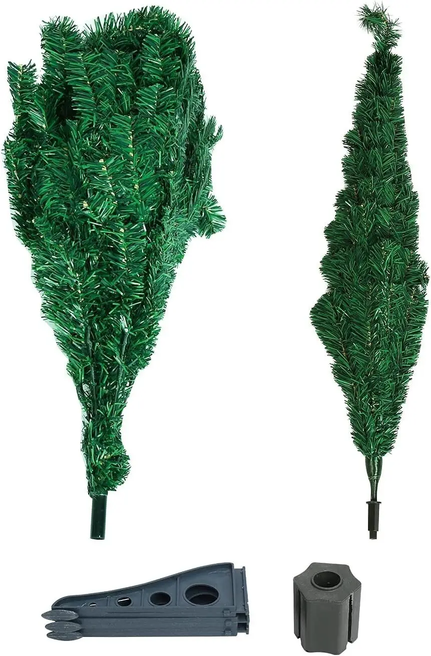 4ft Artificial Christmas Xmas Festive Tree with Stand, Bushy Pine, Home Decor - image 3 | Free standard UK delivery included | Discount Quality Products