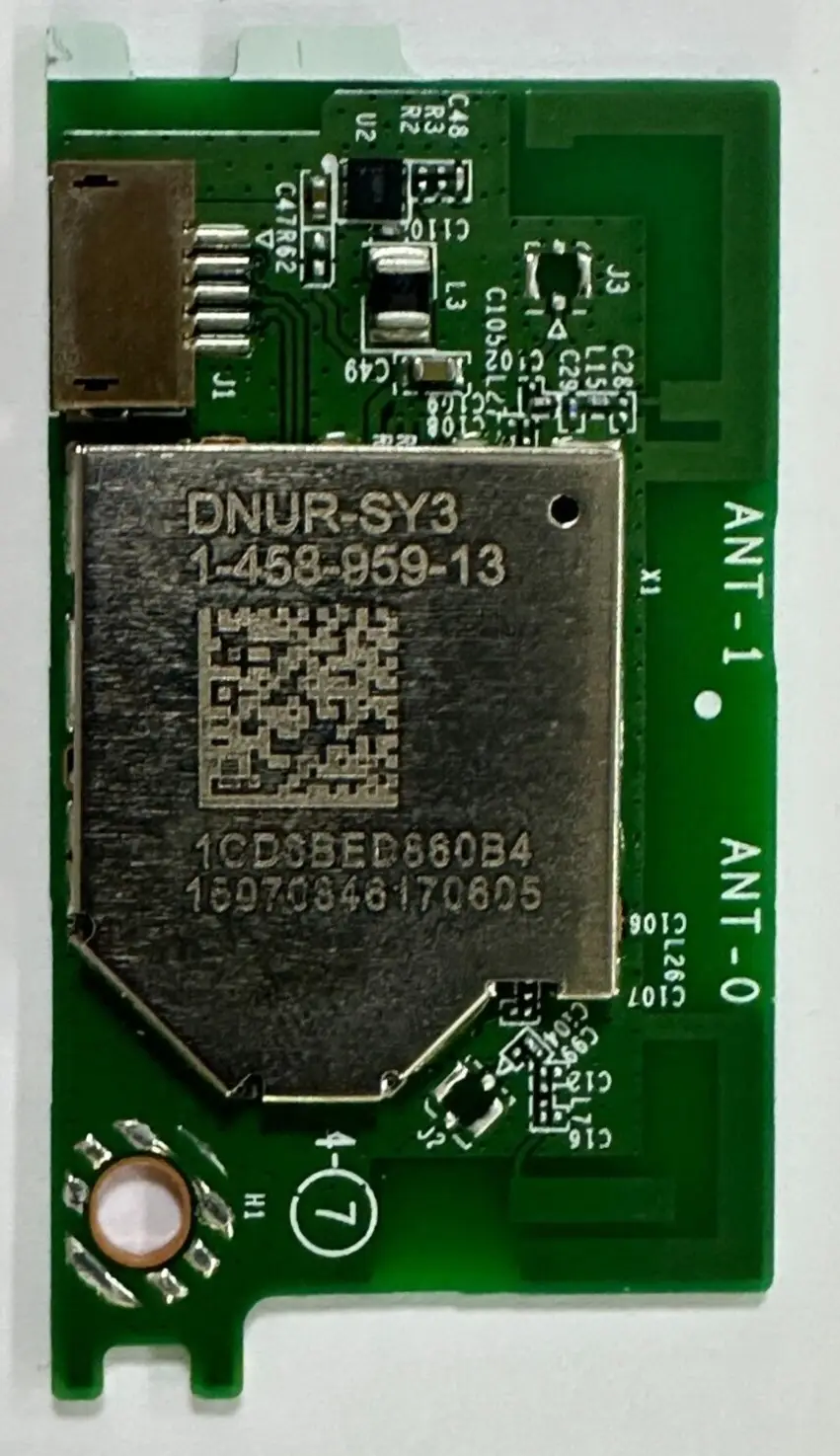 DNUR-SY3 WIFI Module, 3D Transmitter Board For Sony KDL-43WG663 43" 1-458-959-13