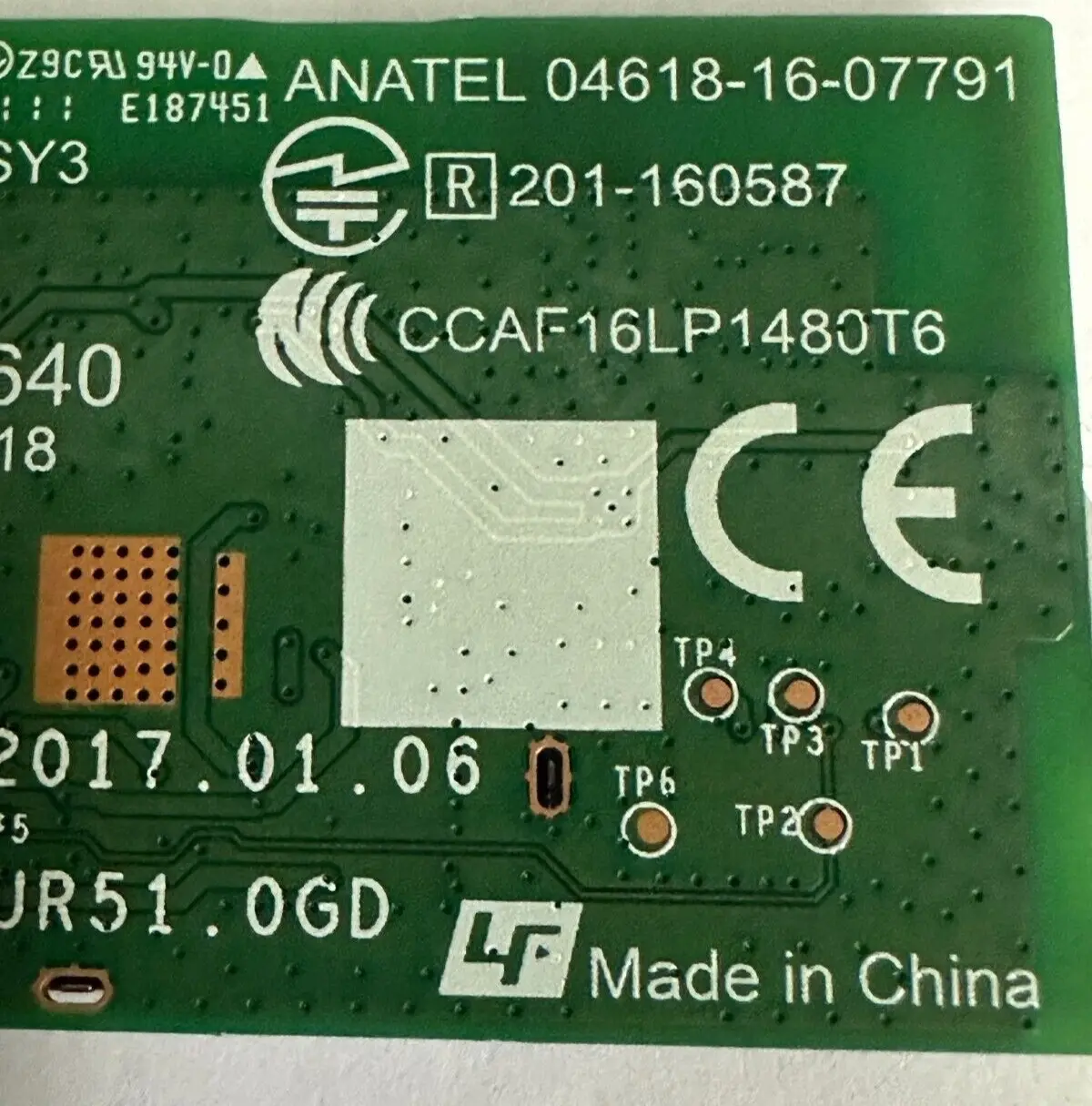 DNUR-SY3 WIFI Module, 3D Transmitter Board For Sony KDL-43WG663 43" 1-458-959-13 - image 2 | Free standard UK delivery included | Discount Quality Products