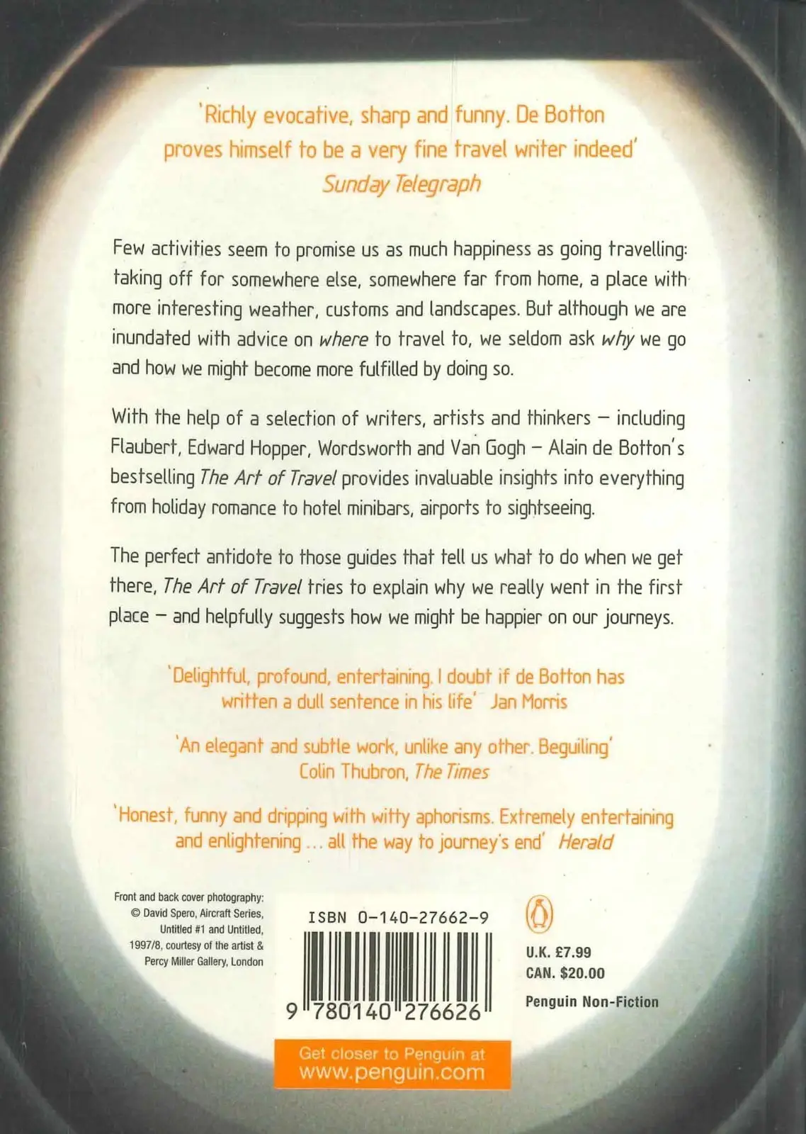 The Art of Travel (2003) by Alain De Botton, Paperback Book, Top 10 Bestseller - image 2 | Free standard UK delivery included | Discount Quality Products
