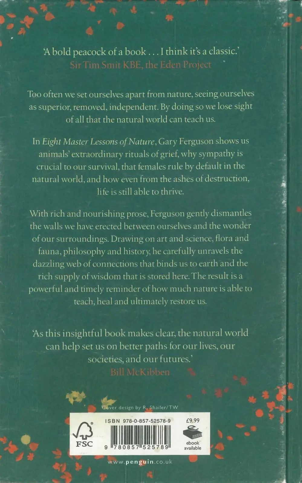 8 Master Lessons of Nature, What it Teaches Us, by Gary Ferguson, Hardback Book - image 2 | Free standard UK delivery included | Discount Quality Products