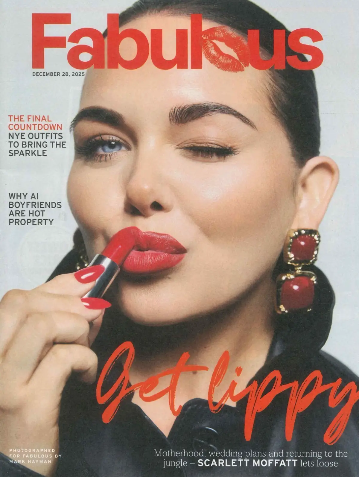 Fabulous Magazine Scarlett Moffatt, Mo Gilligan, Dita Von Teese, Style, 28.12.25