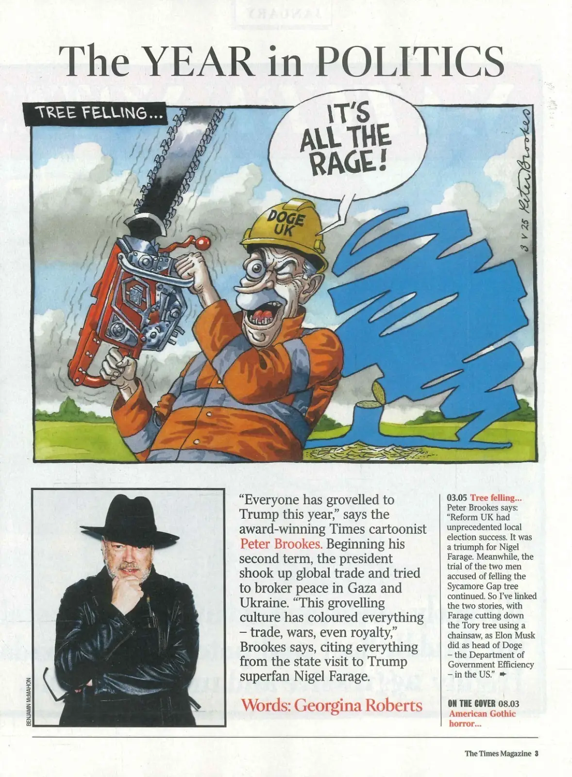 Times Magazine Year in Cartoons, Donald Trump, Vladimir Putin, Zelensky 27.12.25 - image 3 | Free standard UK delivery included | Discount Quality Products