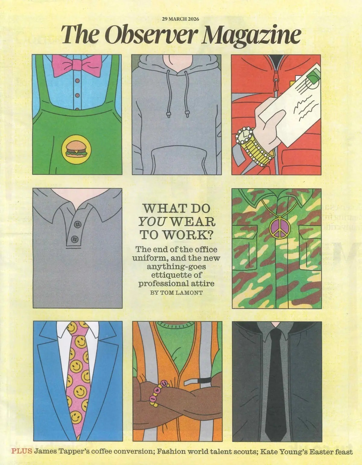 Observer Magazine: Anson Boon, Stuart Braithwaite, Fashion East, Easter, 29.3.26