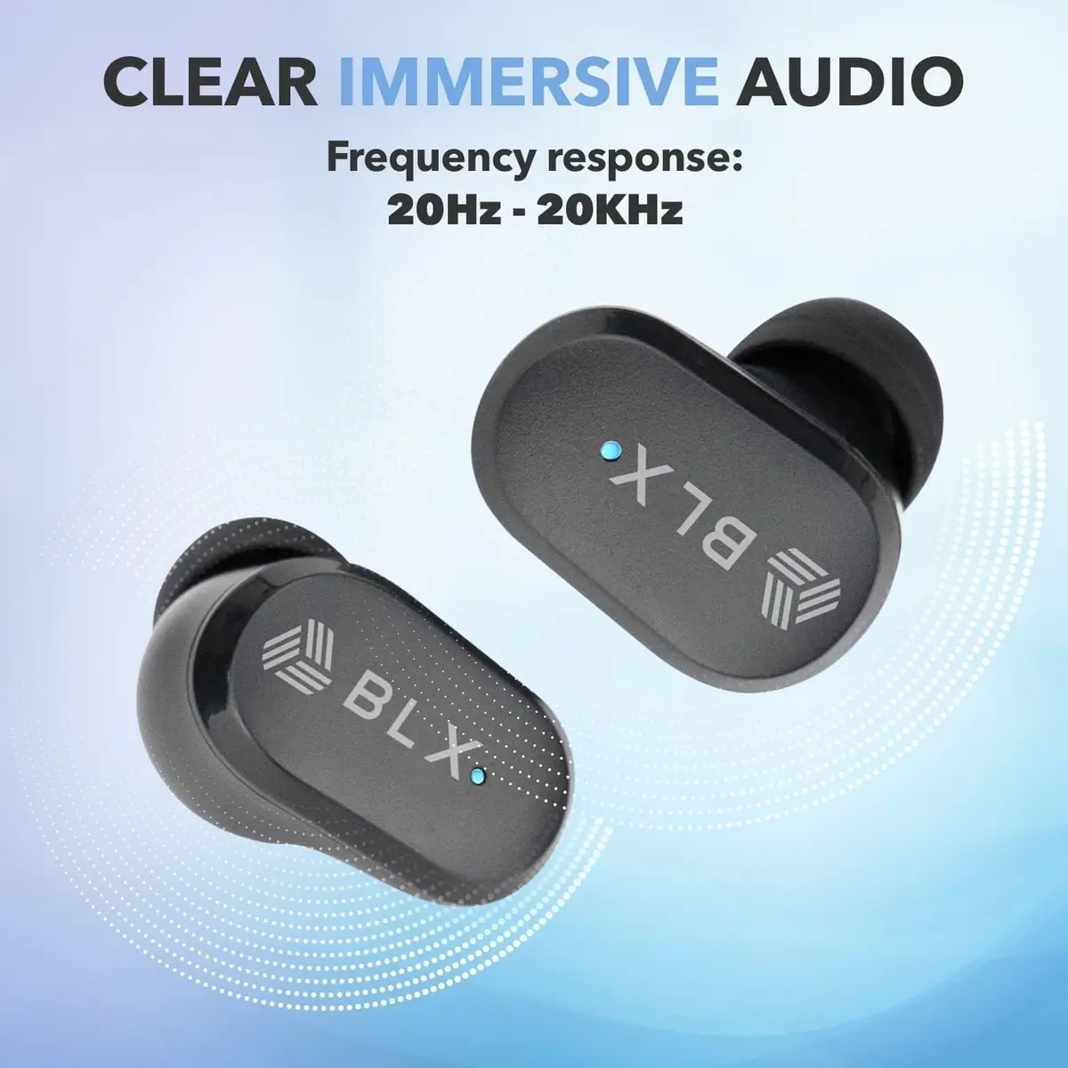 BLX BUDS G2 Wireless Bluetooth 5.1 Earbuds & Charging Case, Android, iOS 6 Hours - image 4 | Free standard UK delivery included | Discount Quality Products