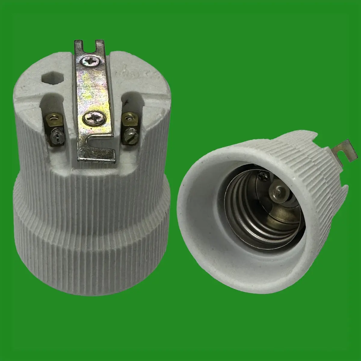 Goliath Edison Screw E40 GES Ceramic Socket Bulb Holder &amp; Bracket for Heat Lamps