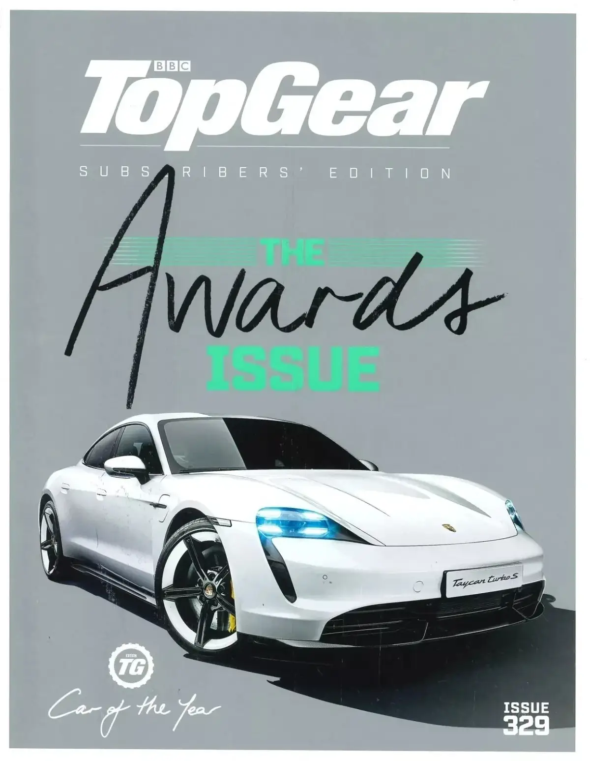 BBC Top Gear Magazine: Issue #329, Porsche Taycan, Mustang GT500, Awards 2019