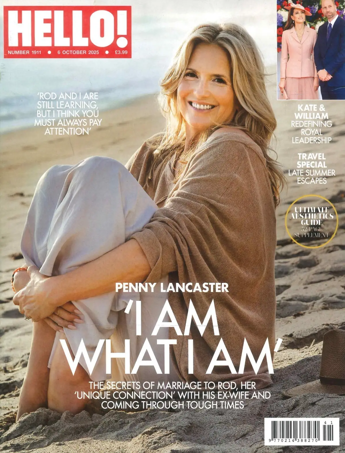HELLO! Magazine: Penny Lancaster, Rod Stewart, Princess Kate &amp; William, 6.10.25