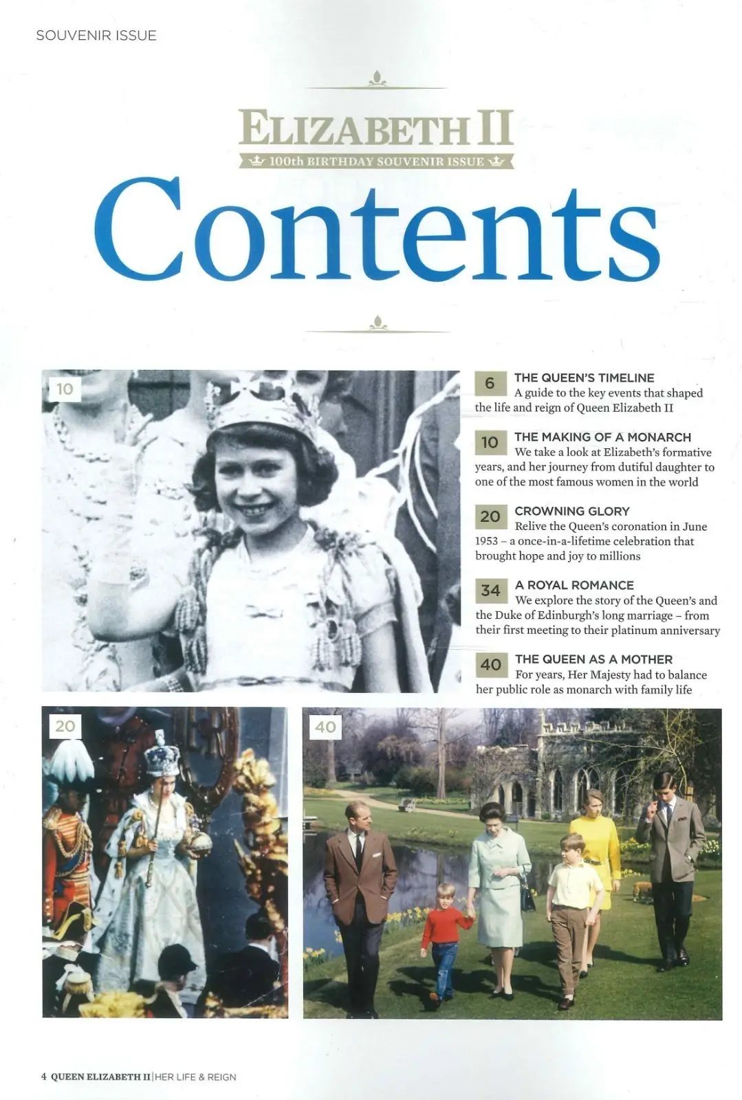 Queen Elizabeth II Magazine: 100th Birthday Souvenir Issue, Her Life & Reign - image 3 | Free standard UK delivery included | Discount Quality Products