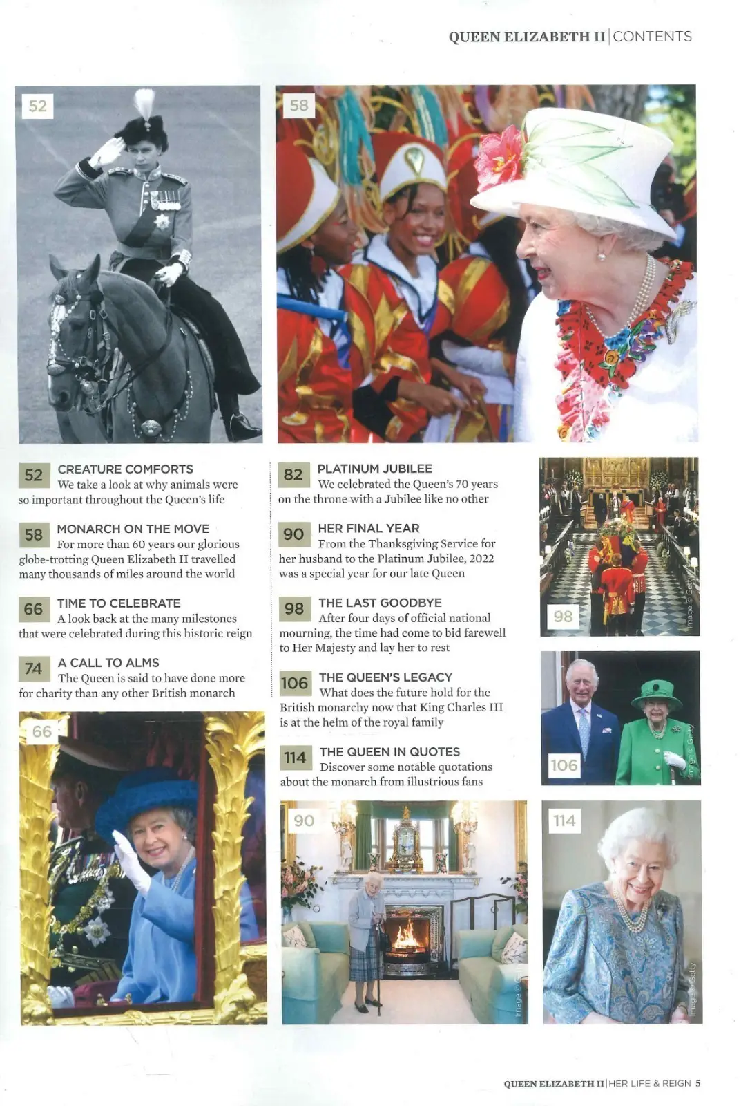 Queen Elizabeth II Magazine: 100th Birthday Souvenir Issue, Her Life & Reign - image 4 | Free standard UK delivery included | Discount Quality Products