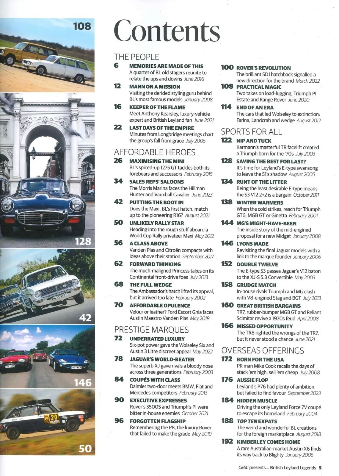 Classic & Sports Car Magazine: British Leyland Legends, Collectors' Edition 2025 - image 3 | Free standard UK delivery included | Discount Quality Products