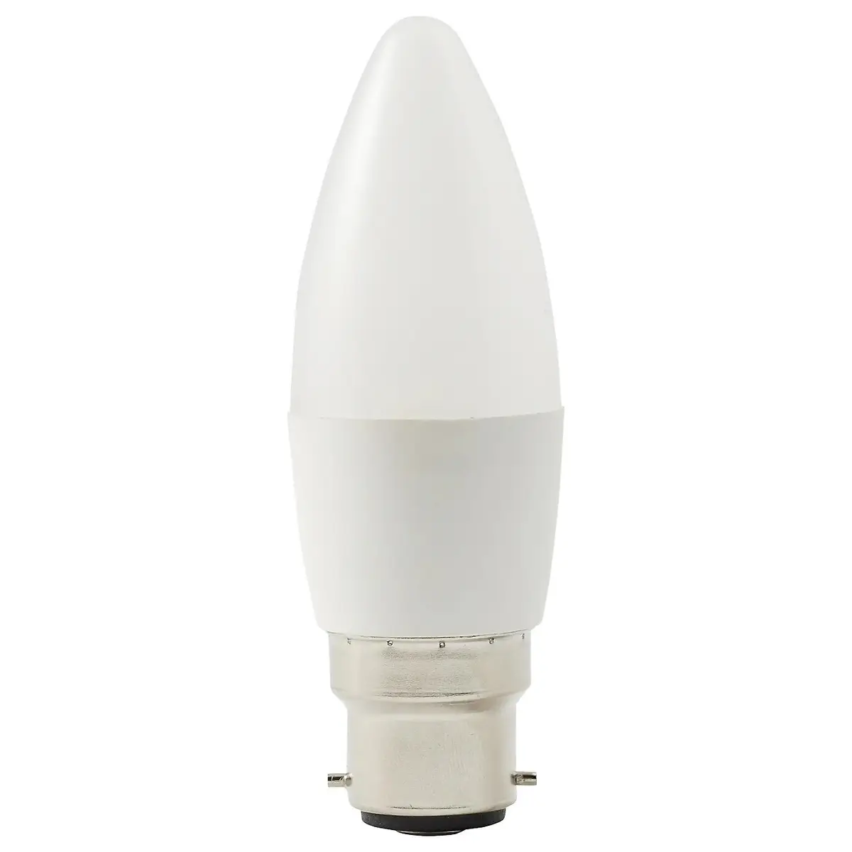 1x 5W (=40W) Diall LED Candle Light Bulb Bayonet BC B22 Warm White 2700K Lamp - image 2 | Free standard UK delivery included | Discount Quality Products