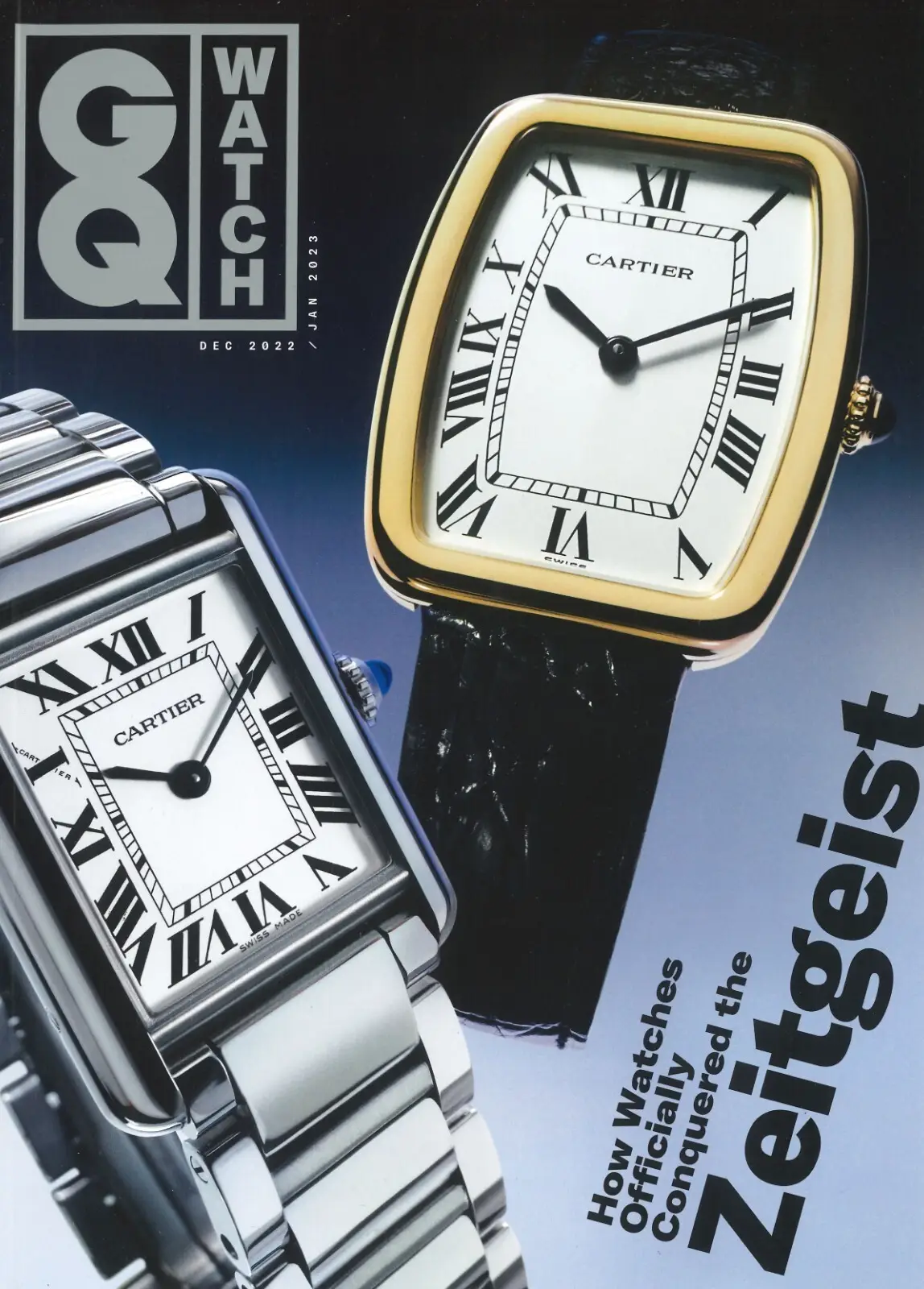 GQ Magazine Watch, Rolex, Hublot, Zeitgeist, Gareth Southgate, World Cup, Jan 23