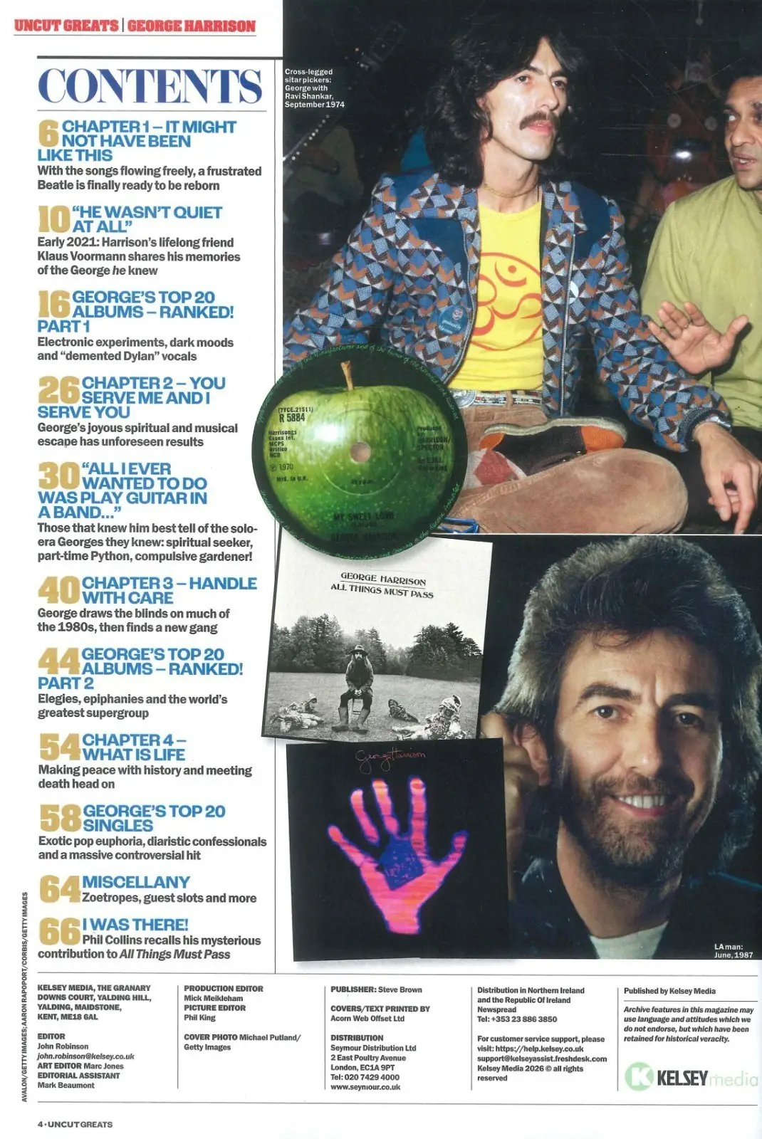 Uncut Greats Magazine: George Harrison, Full Life Story, Greatest Albums, 2026 - image 3 | Free standard UK delivery included | Discount Quality Products