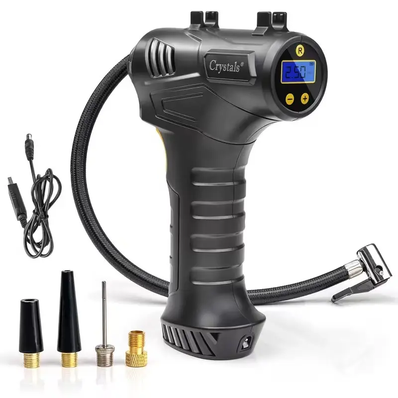 Cordless Digital Tyre Inflator Air Compressor for Car, Bicycle &amp; Inflatable