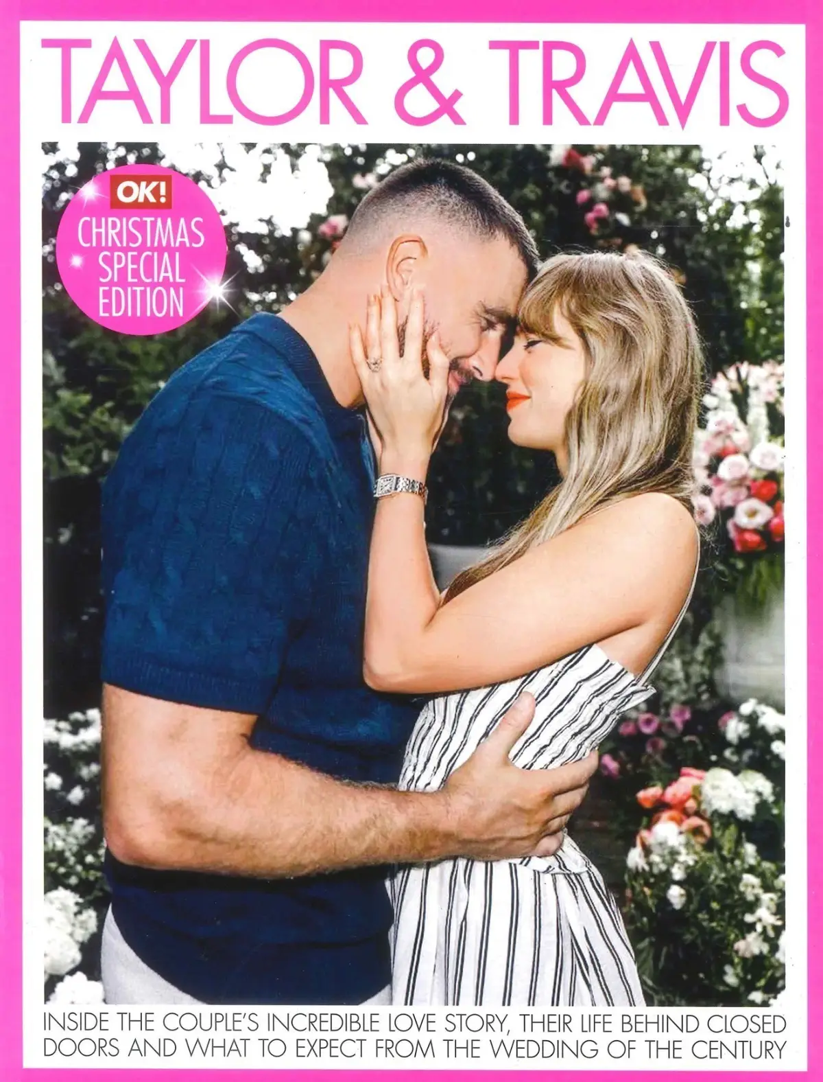 OK! Magazine: Taylor Swift &amp; Travis Kelce, Xmas, Christmas Special Edition, 2025