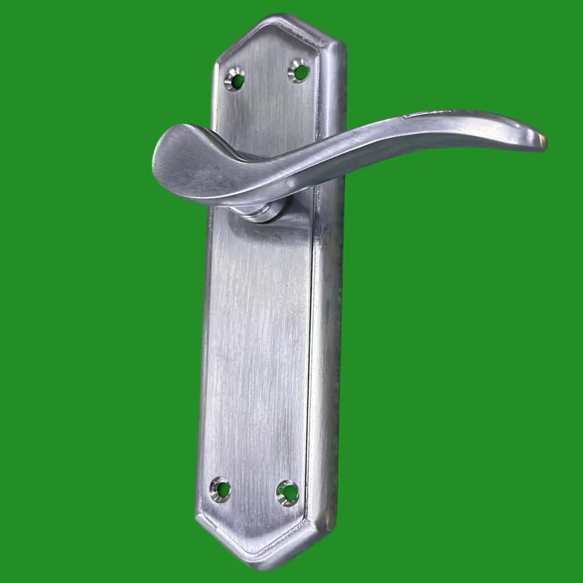 1 Pair Frelan Paris Suite Lever Latch Door Handle Set, Satin Chrome JV281SC - image 3 | Free standard UK delivery included | Discount Quality Products