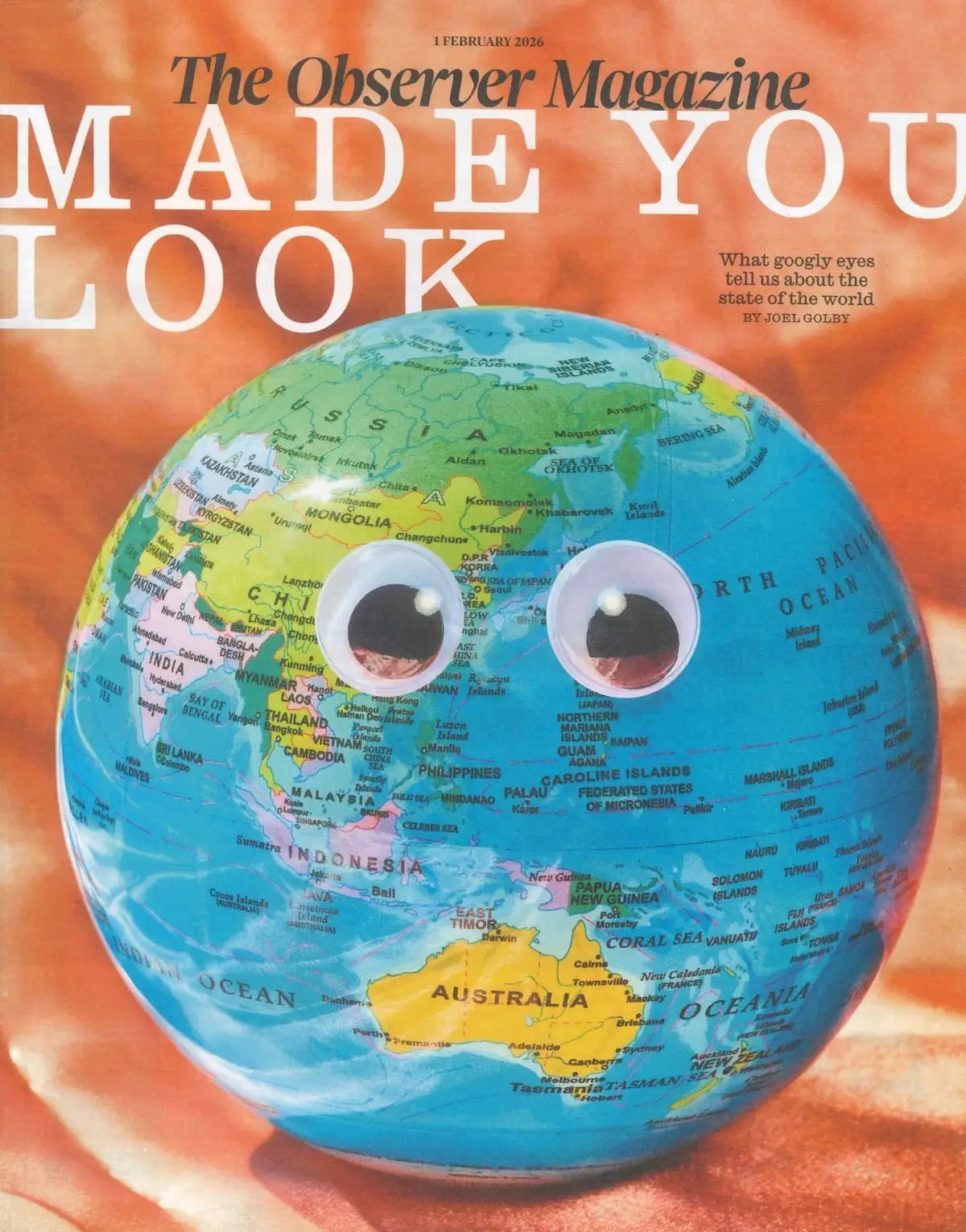 Observer Magazine State of the World, Cole Escola, Eva Wiseman, N. Slater 1.2.26