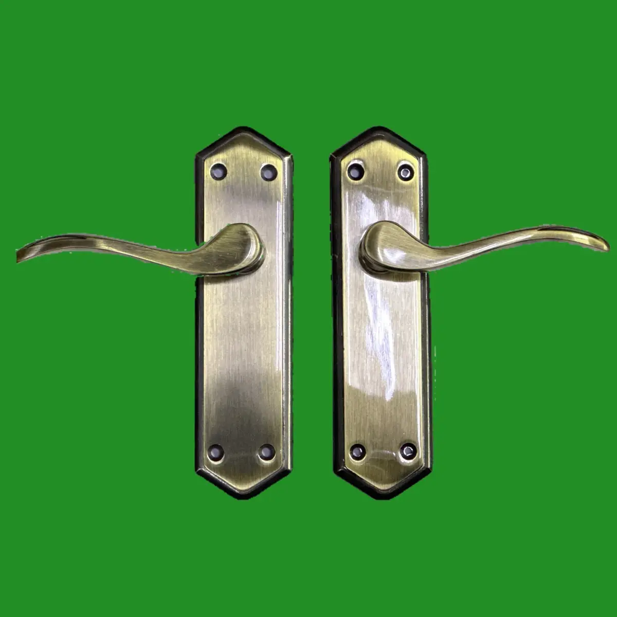 1 Pair Frelan Paris Suite Lever Latch Door Handle Set, Antique Bronze JV281AB - image 3 | Free standard UK delivery included | Discount Quality Products