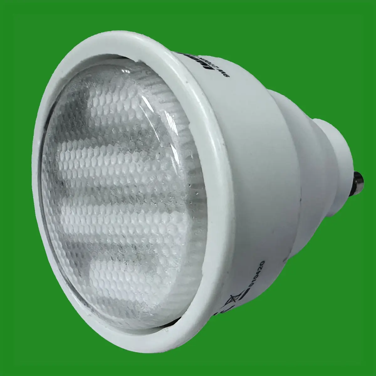 12x 9W (=50W) Long Barrel GU10 CFL Energy Saving Reflector 2700K Light Bulb Lamp - image 2 | Free standard UK delivery included | Discount Quality Products
