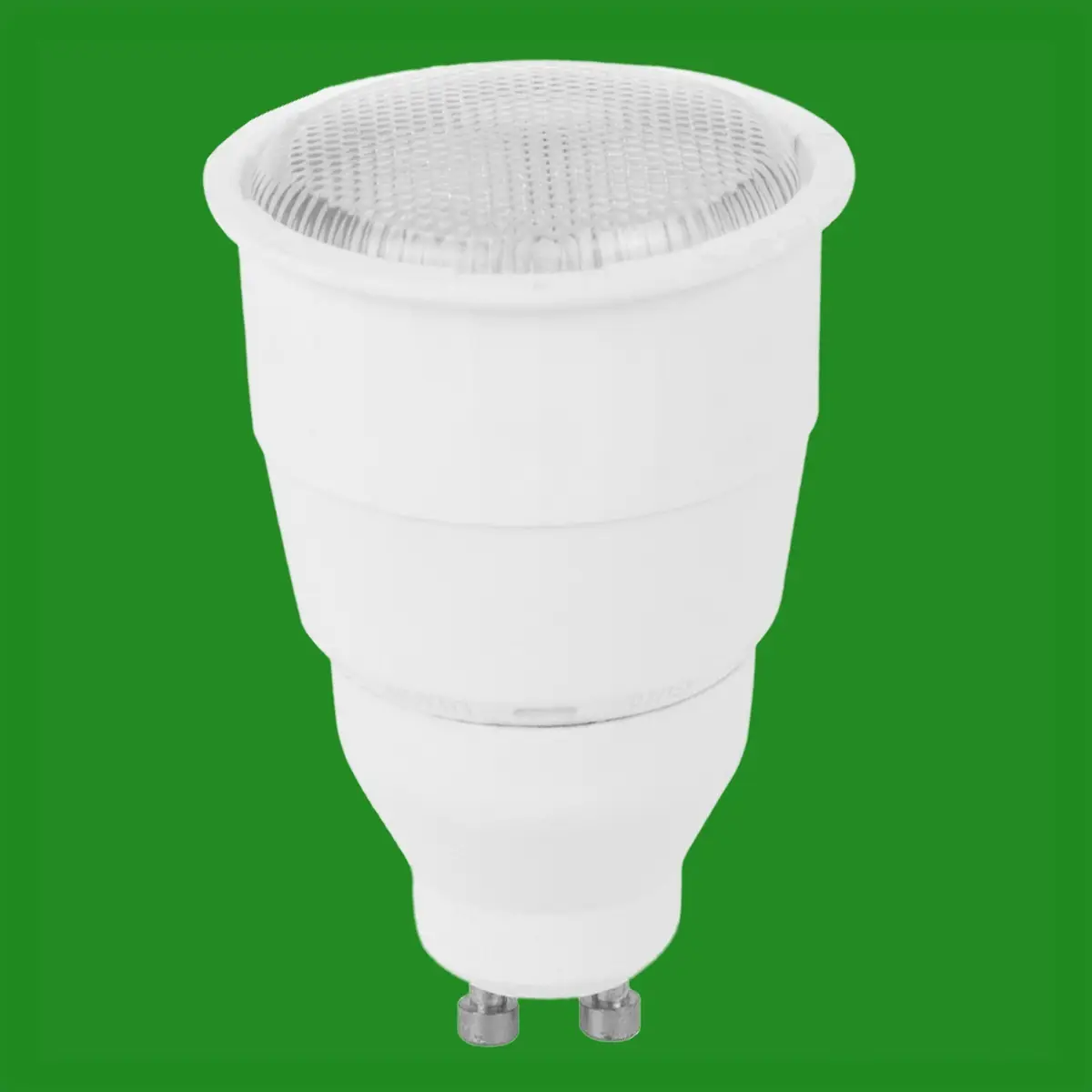 12x 9W (=50W) Long Barrel GU10 CFL Energy Saving Reflector 2700K Light Bulb Lamp - image 4 | Free standard UK delivery included | Discount Quality Products