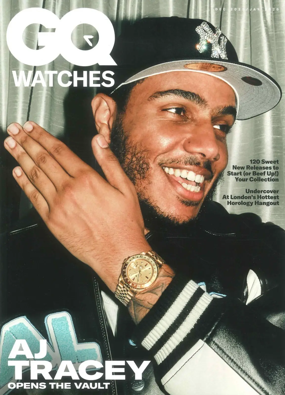 GQ Watch Magazine: AJ Tracey, Gary Neville, Mark Zuckerberg, Dec 2025/Jan 2026