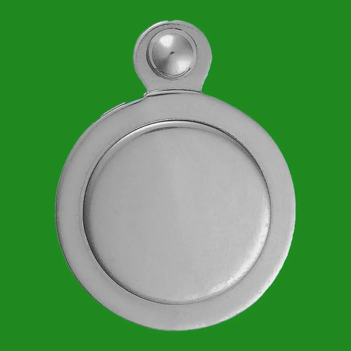 6x 35mm Victorian Round Escutcheon Covered Chrome Keyhole - image 2 | Free standard UK delivery included | Discount Quality Products