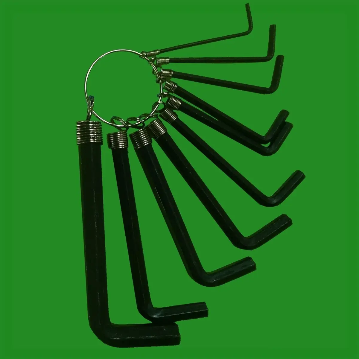 10 Piece HEX Key Set, Allen Key Wrench Tool Metric 1.5mm to 10mm, Alan Allan