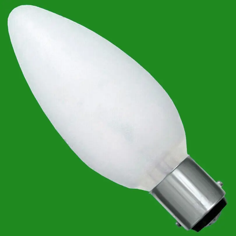 25x 40W Frosted Dimmable Incandescent Standard Candle Light Bulbs SBC B15 Lamp