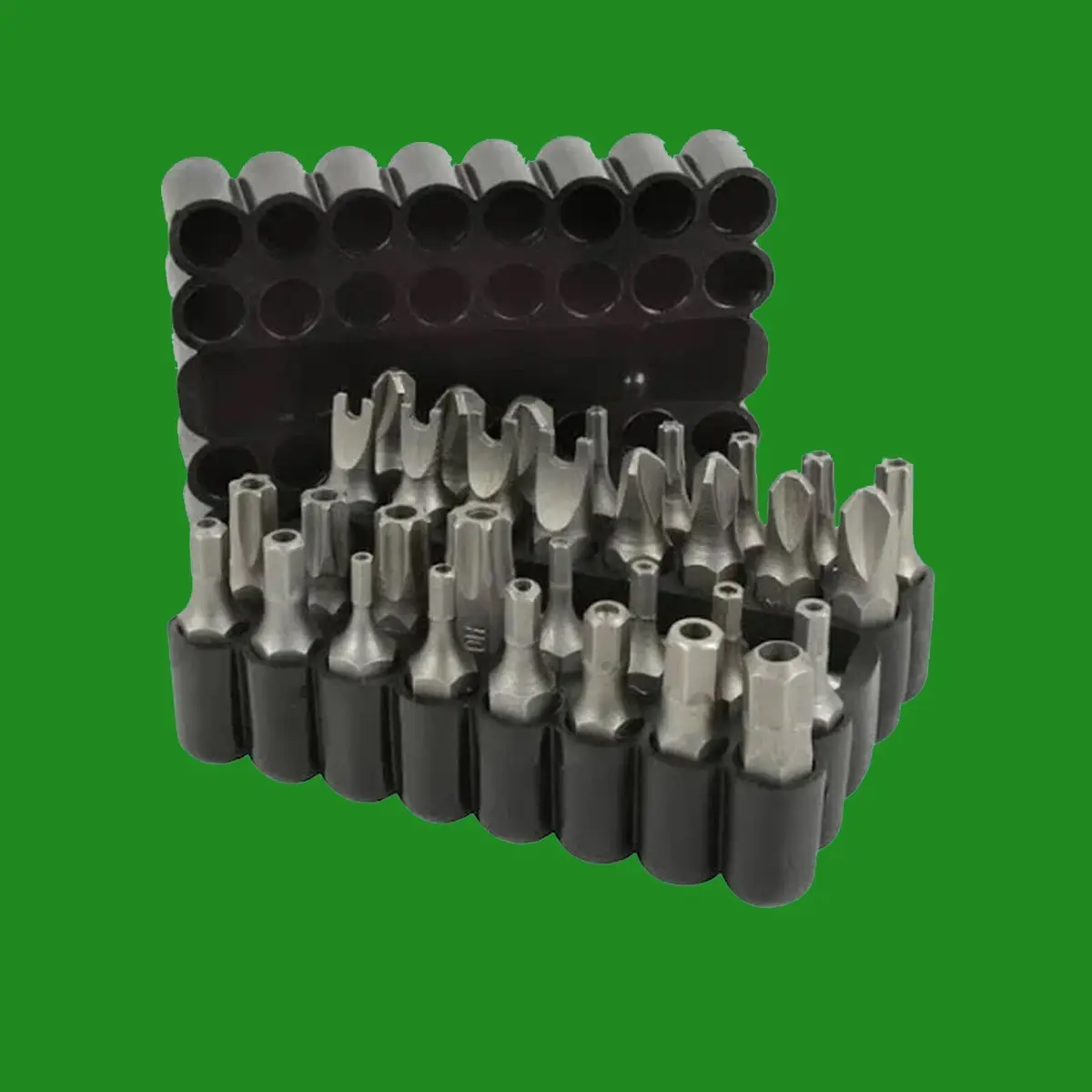 33pc Magnetic Screwdriver Bit Set Including 1 Socket, 25mm Security Bits