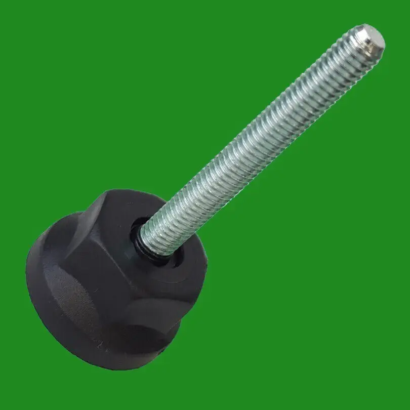 50x Adjustable Levelling Feet Foot M6 45mmx25mm Thread Desk Cabinet Cupboard - image 3 | Free standard UK delivery included | Discount Quality Products
