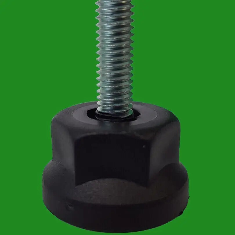 50x Adjustable Levelling Feet Foot M6 45mmx25mm Thread Desk Cabinet Cupboard - image 4 | Free standard UK delivery included | Discount Quality Products