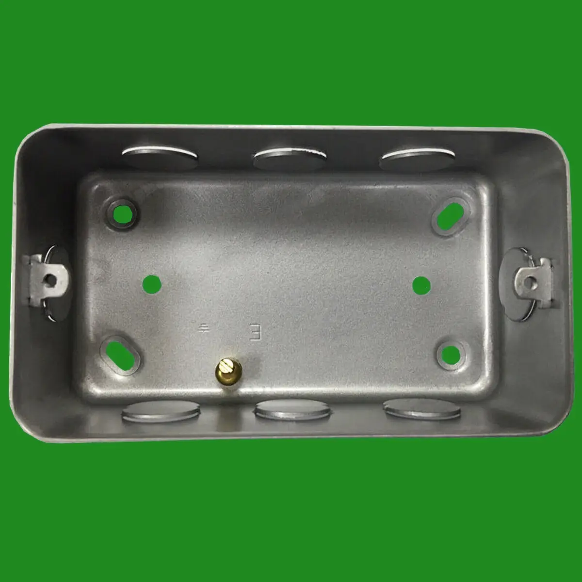 2x 2 Gang Metal Clad Switched 13A Double Mains UK 3 pin Wall Power Socket Outlet - image 6 | Free standard UK delivery included | Discount Quality Products