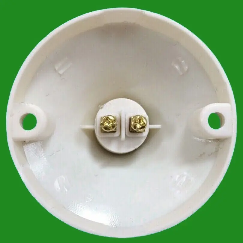 12x Small Edison Screw Socket SES E14 Light Bulb Holder Lamp Surface Fixing - image 2 | Free standard UK delivery included | Discount Quality Products