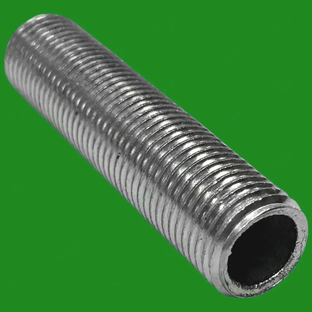 50x M10 70mm x 10mm Allthread Hollow Threaded Rod Tube, Electrical Lamp Socket