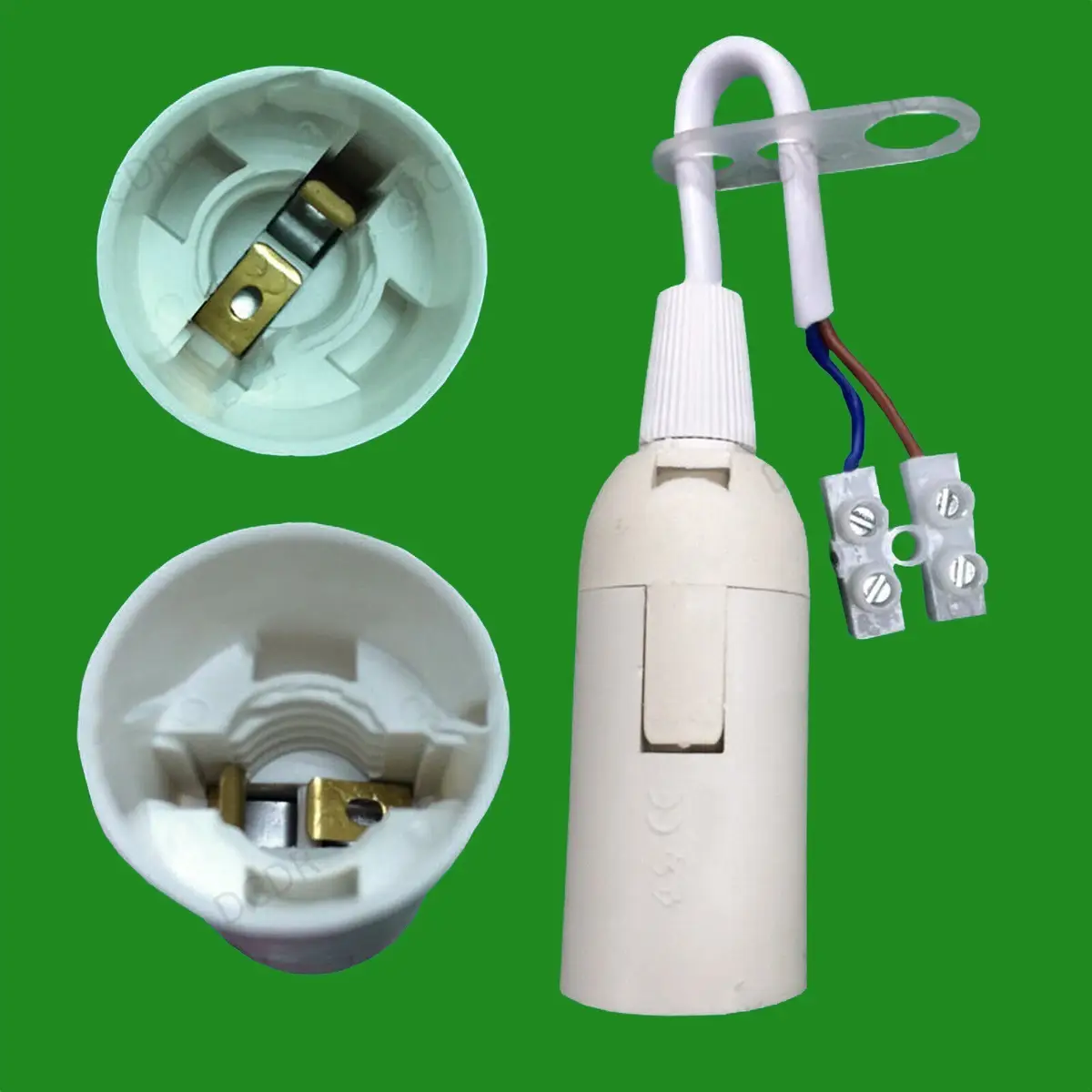 10x Small Edison Screw SES E14 Light Bulb Holder Socket With Terminal Block M10