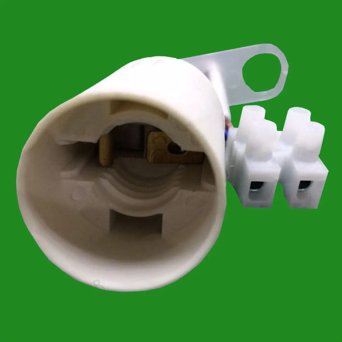 12x Small Edison Screw SES E14 Light Bulb Holder Socket With Terminal Block M10 - image 2 | Free standard UK delivery included | Discount Quality Products