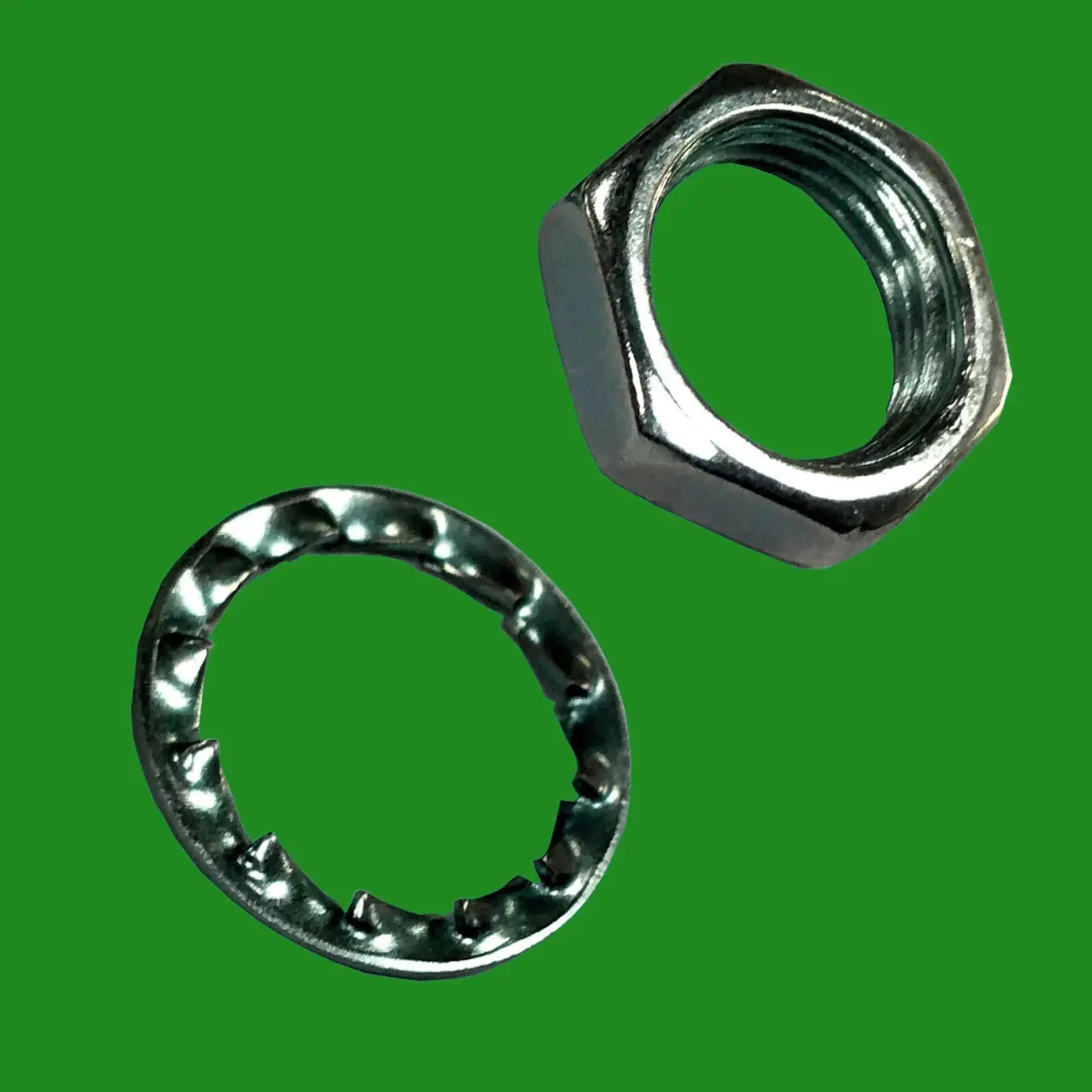 8x M10 Washers &amp; Nuts Only, Secure Allthread Tubing, Electrical Lamp Repair