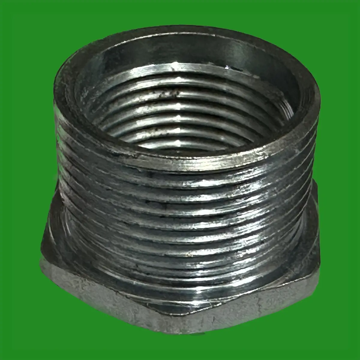 12x Galvanised Pipe Reducer 25mm to 20mm, BZP Straight Coupler Conduit Connector - image 3 | Free standard UK delivery included | Discount Quality Products