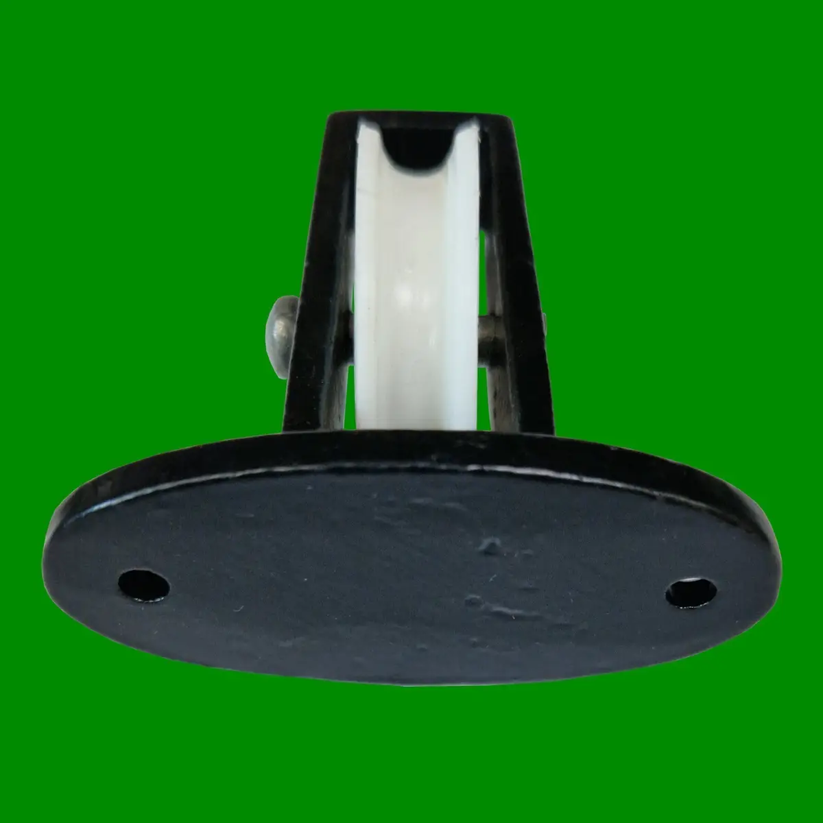1x Black Single Nylon Wheel Mountable Across Washing Line Steel Pulley, Laundry - image 4 | Free standard UK delivery included | Discount Quality Products