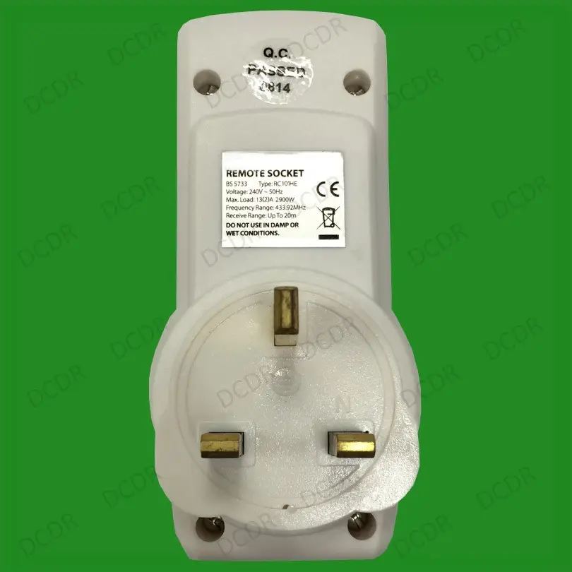 2x Wireless UK Plug-in Mains Remote Controlled Energy Saving Sockets Switch Set - image 3 | Free standard UK delivery included | Discount Quality Products