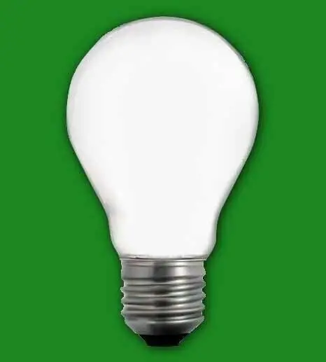 12x 200W Incandescent Pearl GLS Light Bulb E27 ES Rough Service Dimmable