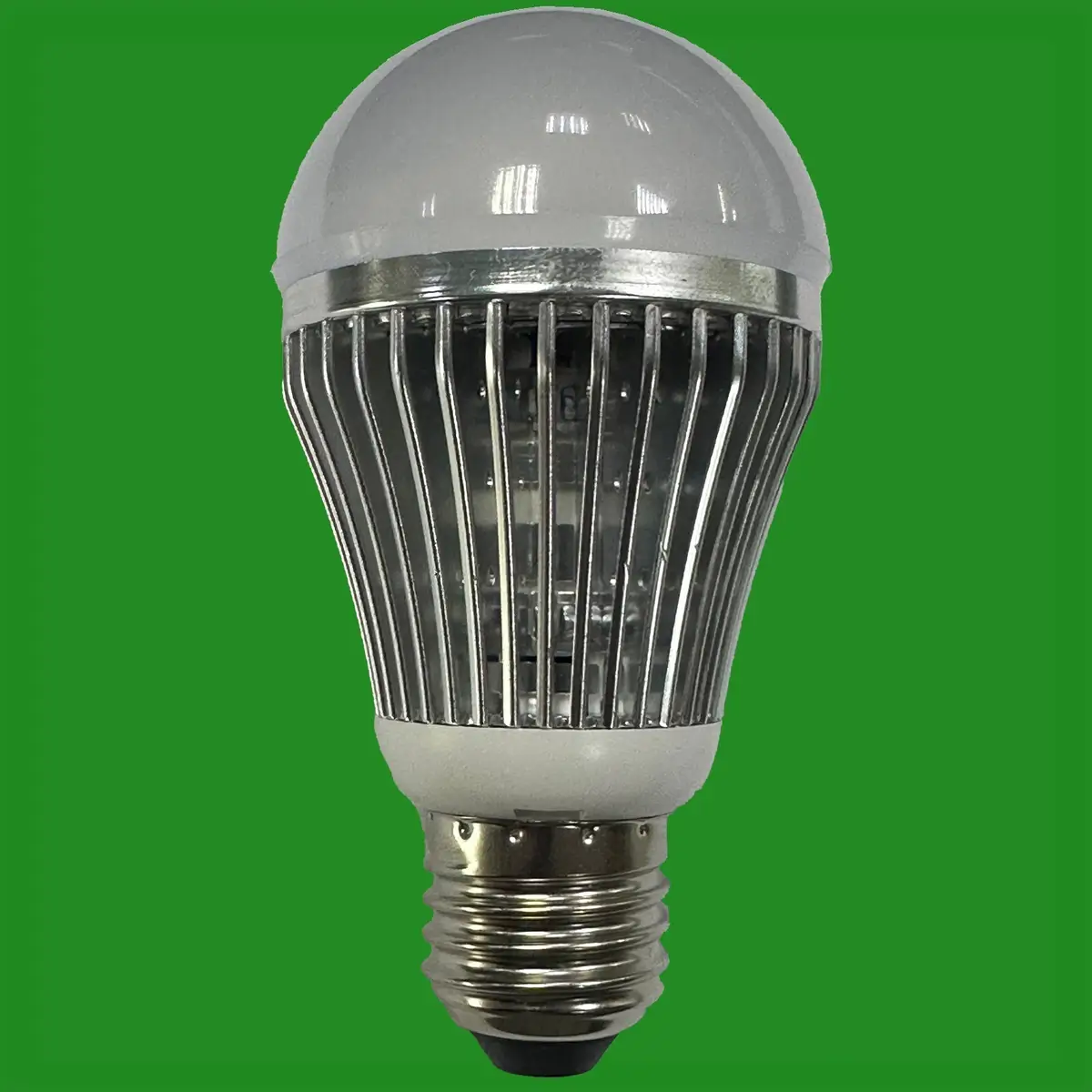 2x 7W LED GLS Light Bulbs Edison Screw ES E27 A60 Lamp 4000K Cool White 100-240V