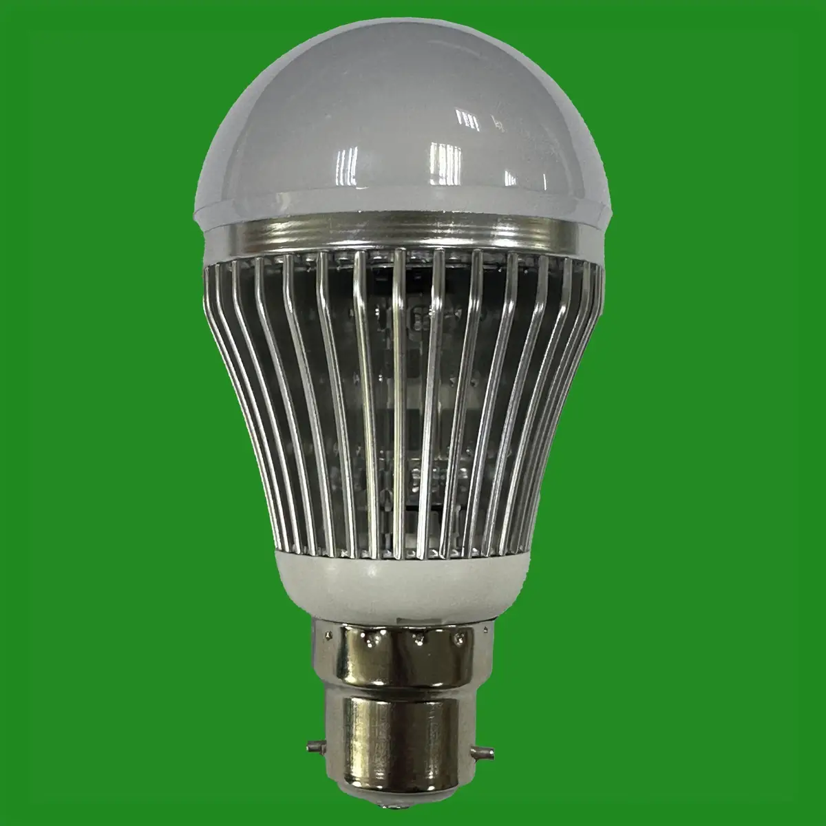 2x 4W LED GLS Light Bulbs, Bayonet, BC B22 A60 Lamp, 4000K Cool White, 100-240V