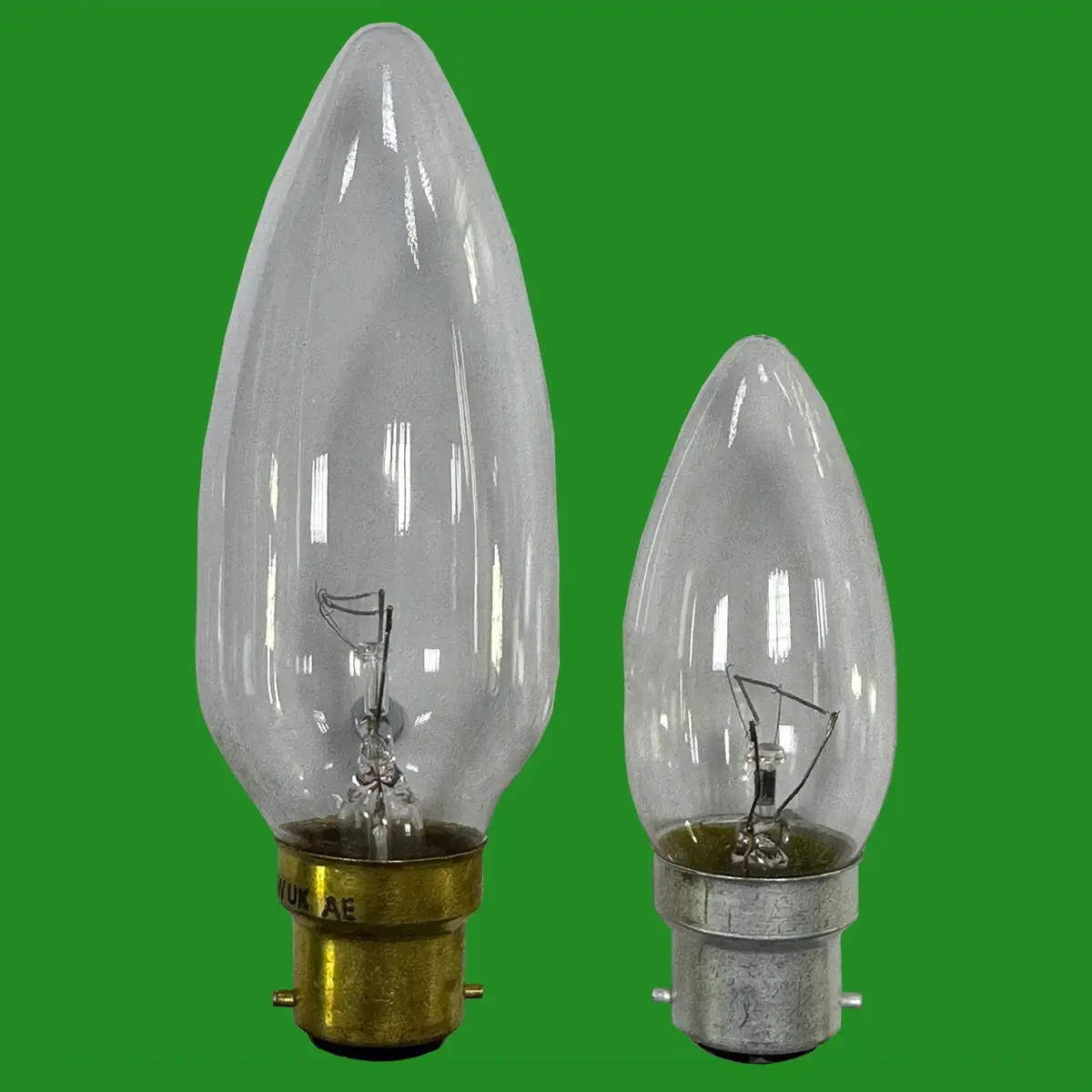 10x 60W Large Vintage 45mm Clear Candle C45 B22 Bayonet Light Bulb Dimmable Lamp - image 3 | Free standard UK delivery included | Discount Quality Products